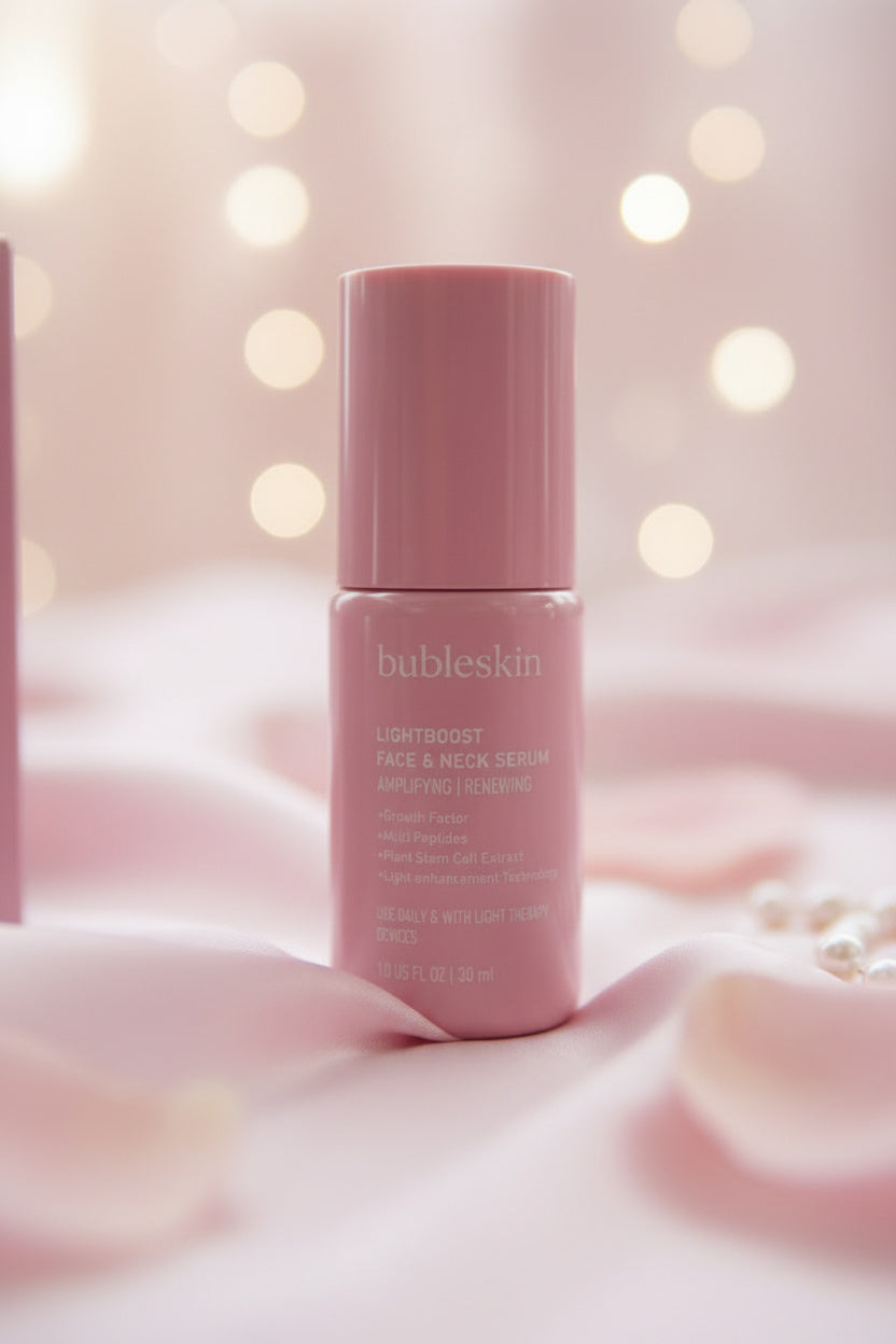 Lichttherapie-Boosting-Gesichts- und Halsserum