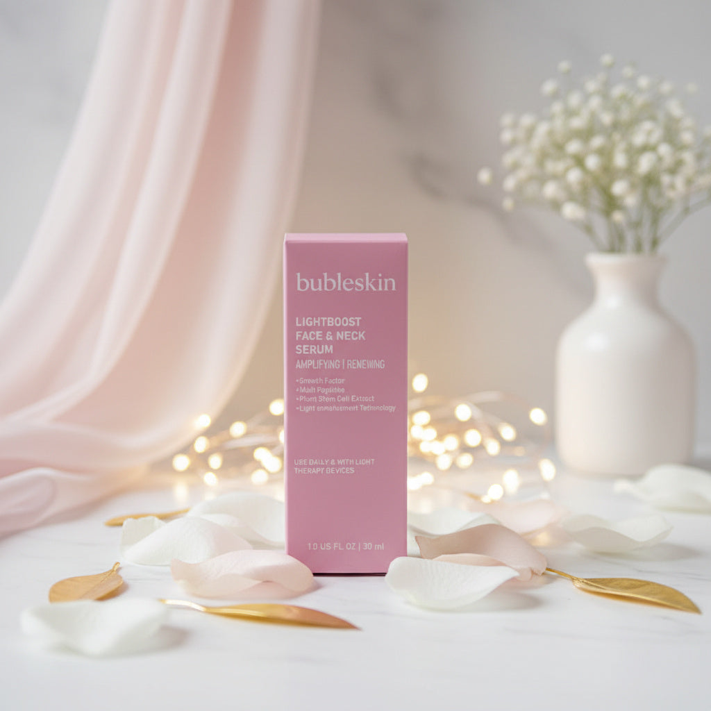 Lichttherapie-Boosting-Gesichts- und Halsserum