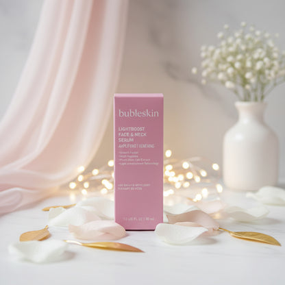 Lichttherapie-Boosting-Gesichts- und Halsserum