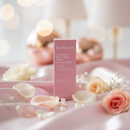 Lichttherapie-Boosting-Gesichts- und Halsserum