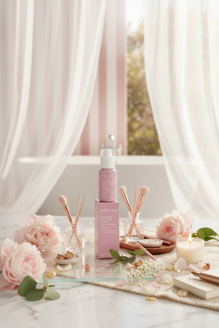 Lichttherapie-Boosting-Gesichts- und Halsserum