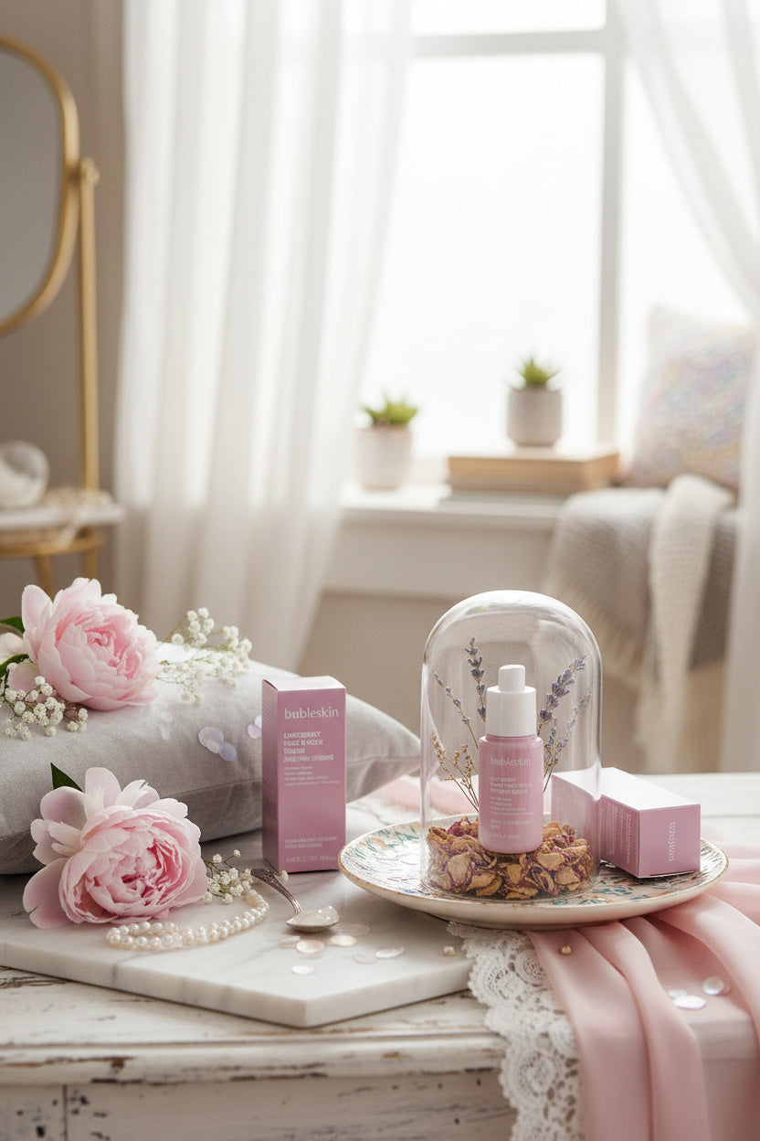 Lichttherapie-Boosting-Gesichts- und Halsserum