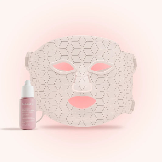 Faltenreduzierende Gesichtsmaske & LightBoost Serum Set